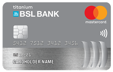 MasterCard Titanium Credit Card